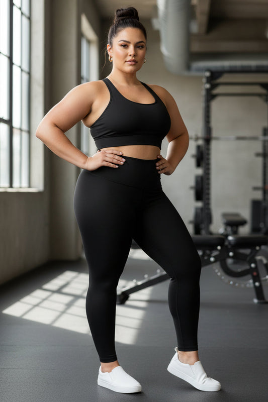 GymBumUK Blackout Performance Plus Leggings