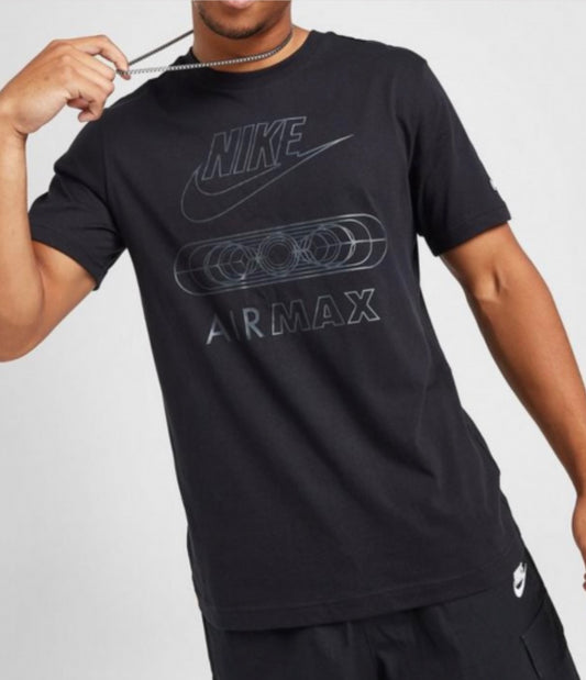 NIKE TONAL T-SHIRT MENS BLACK