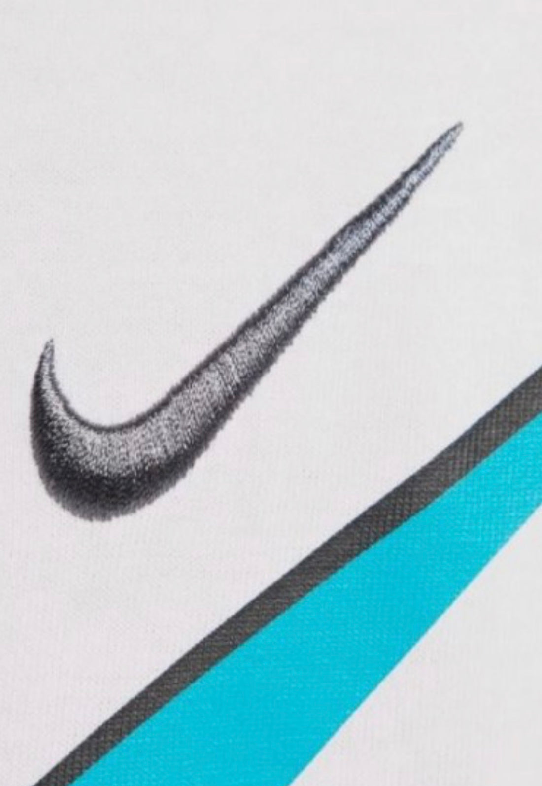 NIKE MOTO T-SHIRT MENS WHITE BLUE