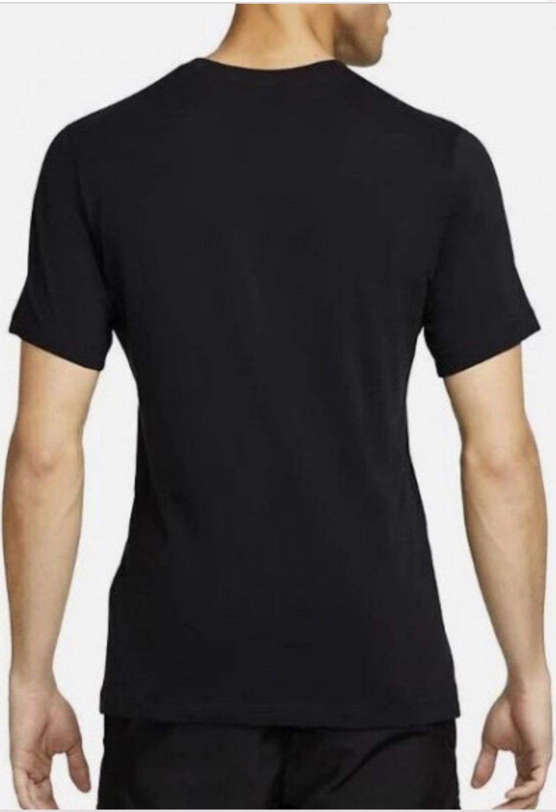 NIKE SIGNATURE T-SHIRT MENS BLACK ORANGE