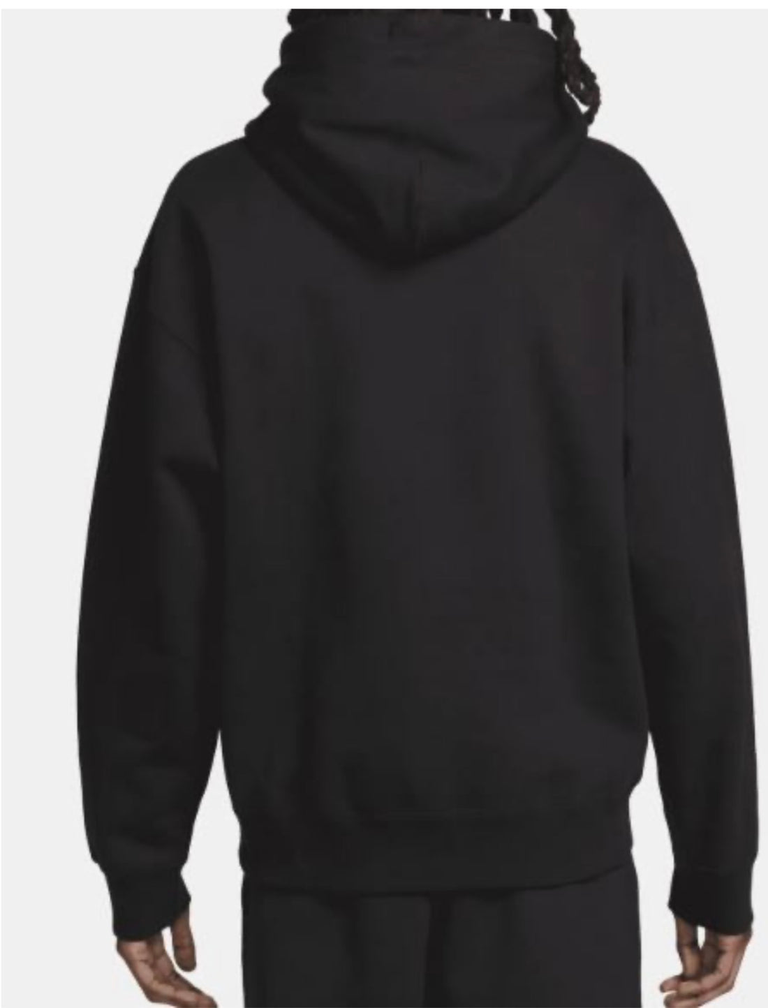 NIKE SOLO SWOOSH OVERHEAD HOODIE MENS BLACK