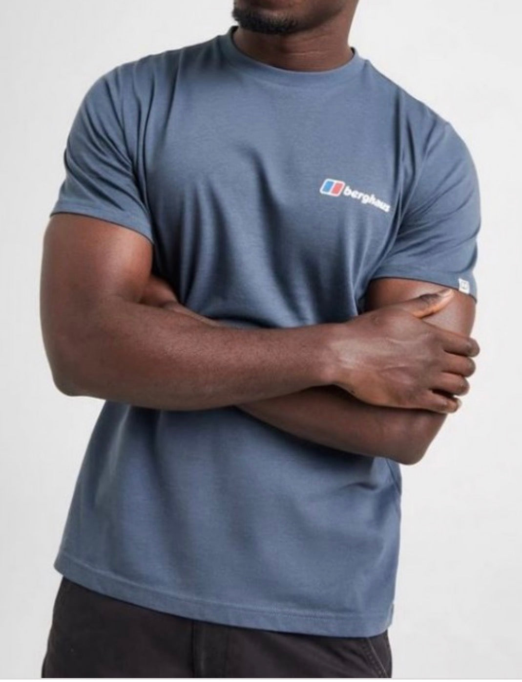 BERGHAUS PINNACLE T-SHIRT MENS DARK GREY