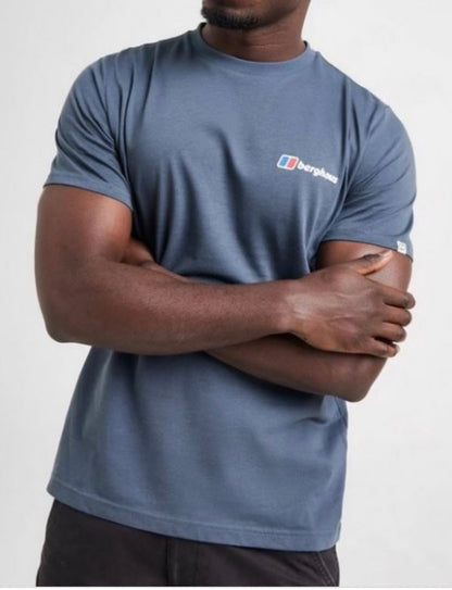 BERGHAUS PINNACLE T-SHIRT MENS DARK GREY