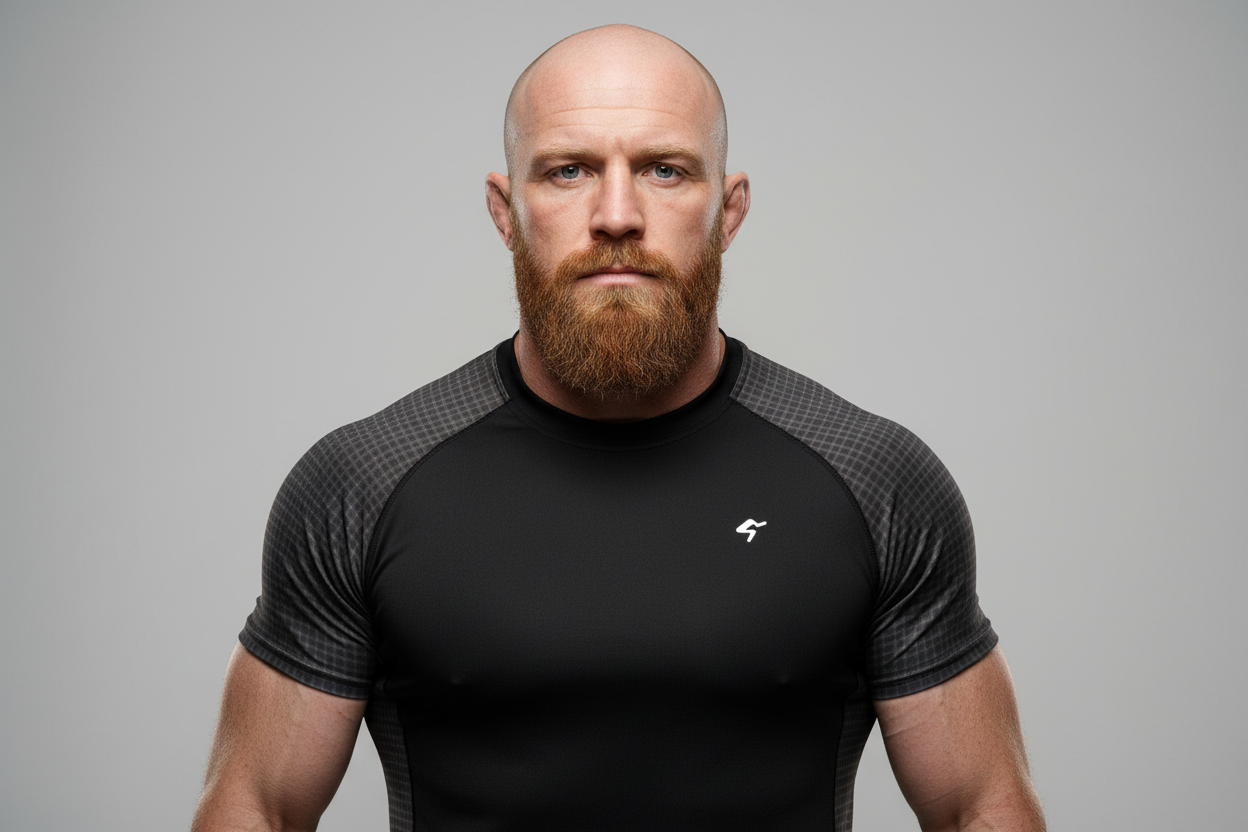 GymBum UK Phantom Check Rash Guard