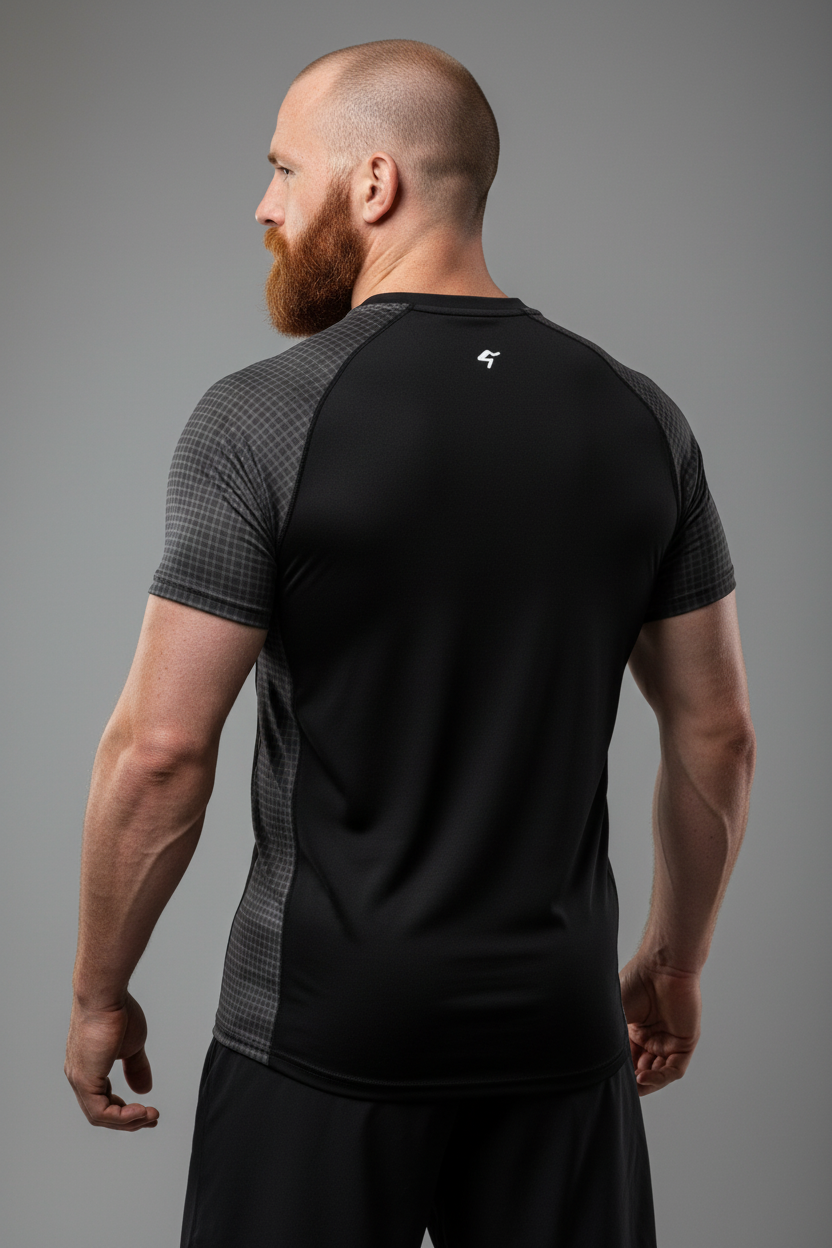 GymBum UK Phantom Check Rash Guard
