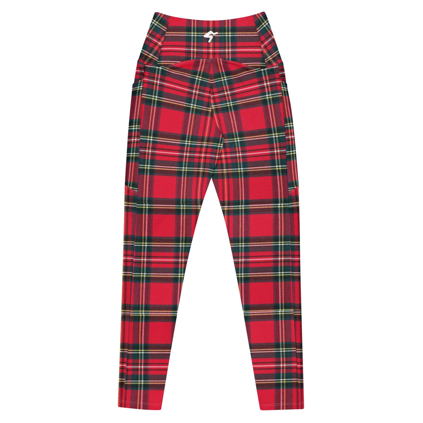 GymBum UK Redline Tartan Leggings with pockets