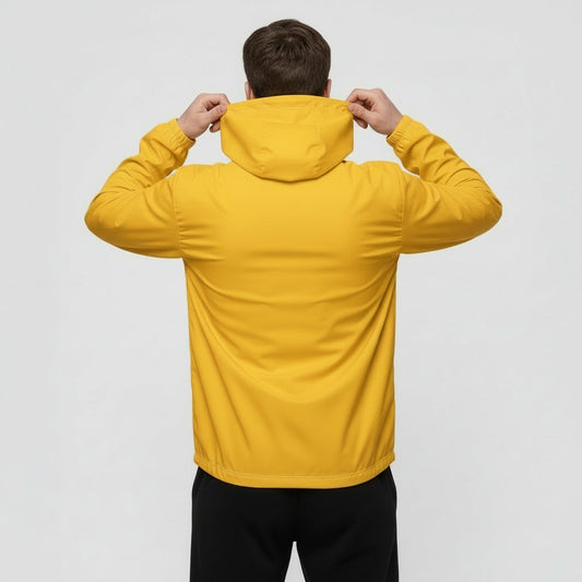 GymBumUK Yellow Windbreaker