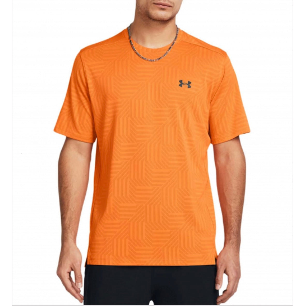 under-armour-tech-vent-geotessa-tshirt-orange-front