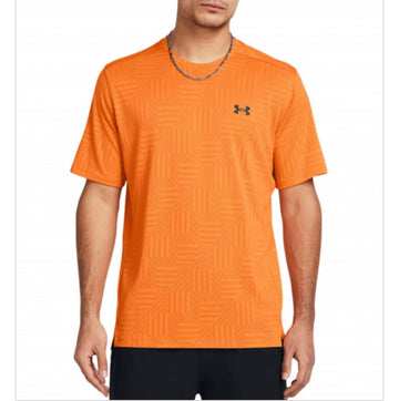under-armour-tech-vent-geotessa-tshirt-orange-front